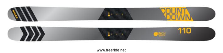 Down Skis CountDown 110