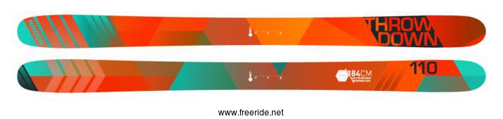 Down Skis ThrowDown 110