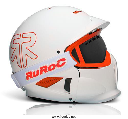 Ruroc RG1-X Nova (Arctic White/Nova Orange)