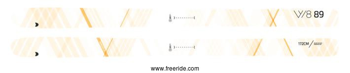 Down Skis YW8 89