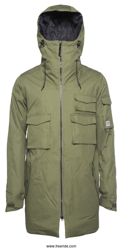 Colour Wear Cargo Parka