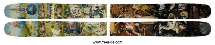 Down Skis ThrowDown 125