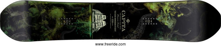 Capita Black Snowboard of Death