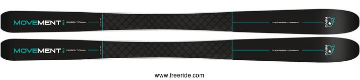 Movement REVO 82 WOMEN - Titanal 2 axes carbon