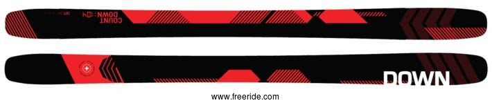 Down Skis CountDown Carbon 104