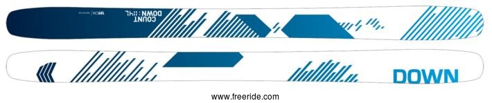Down Skis CountDown Carbon 114L
