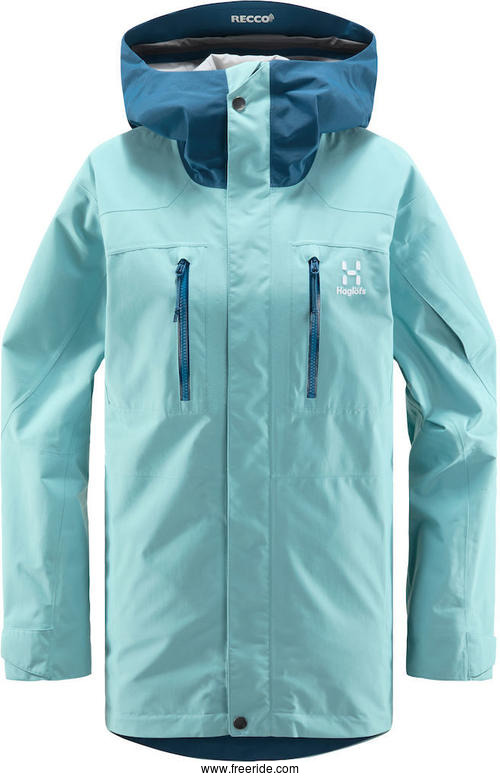 Haglöfs Elation GTX Jacket Women - Frost Blue/Dark Ocean