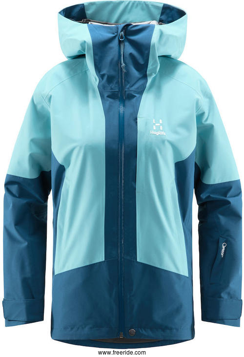 Haglöfs Lumi Jacket Women - Dark Ocean/Frost Blue