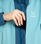 Haglöfs Lumi Jacket Women - Dark Ocean/Frost Blue