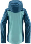 Haglöfs Touring Infinium Jacket Women - Frost Blue/Dark Ocean
