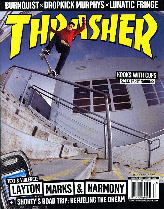  Thrasher skate magazine