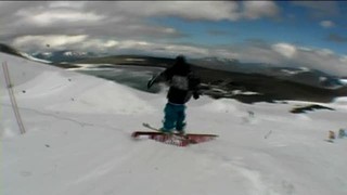 Sommarskidåkning i Juvassytta