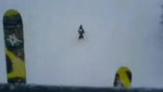 Drop från sittlift.