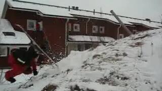 lyckat frontflip försök