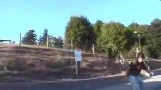 Freebord, snowboardkänsla på asfalt.