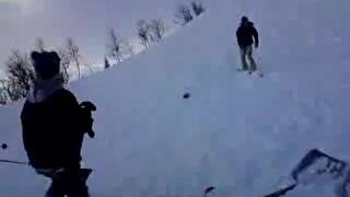 Dubbel front på bräda