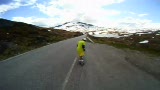 Longboard på vikafjellet ca 2 timmar ifrån Bergen