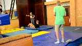 Frontflip to faceplant