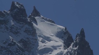 De Le Rue och Fransson åker Aiguille du Plan i Chamonix