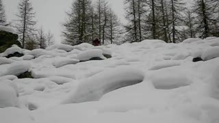 lite åkning från gressoney