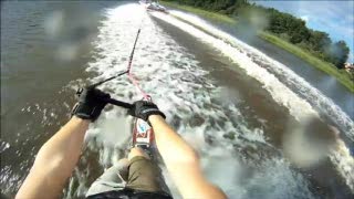 GoPro waterski slalom Felicia and Fabian