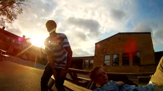 Skate med Tobbe och Hjalmar