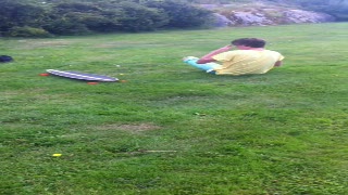 Backflip från Longboard