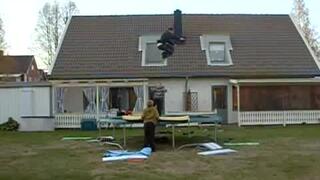 Dubbel backflip till bail