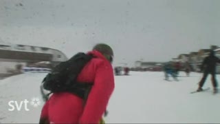 Kaj Zackrisson guidar i Chamonix på TV