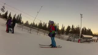 my first ski video