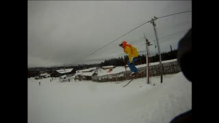 Oscar sjölund första och sista dagen i backen