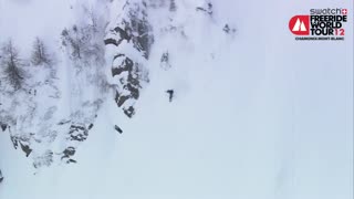 FWT Chamonix: 1st place Snowboard Men - Jonathan Charlet