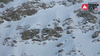 FWT12 Courmayeur-Mont-Blanc - 3rd place Snb Men - Jonathan Charlet