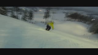 Brattis åker lite skidor