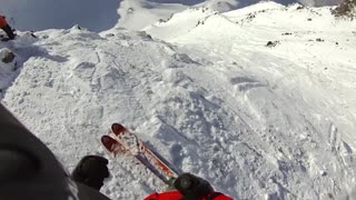 Reines hjälmkameraåk från Montafon Freeride Festival