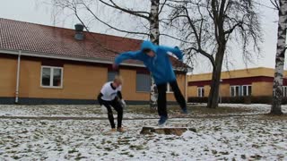 Freerunning i örebro med ny kamera