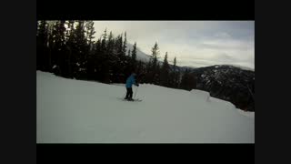 skiing with Go Pro!