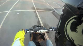 yamaha aerox stunt - gopro
