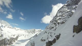 Ski/Snowboard first decent: Schönbretterspitze northeast couloir
