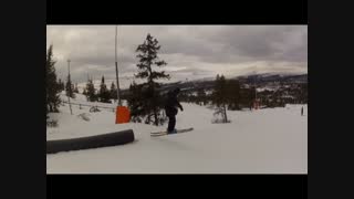 Flufffy och Carååålis, freeridegymnasiet