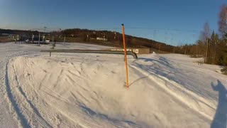 April jibbing in Meri-Teijo