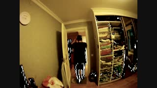 Grabbarna grus medlem utnyttjar dansgolvet