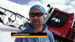 Massor av snö inför Freeride-helgen