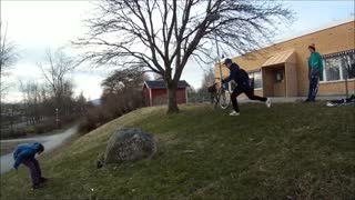 Spring freerunning.