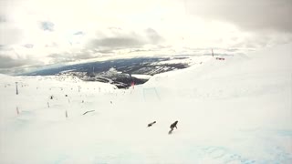 Åre freeride med MS4L och martin