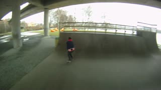 premiär åk i Östersunds rampen