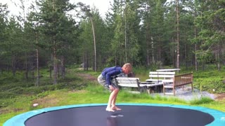 Double backflip!