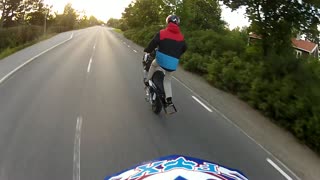 Yamaha Slider - 2km På Bakhjulet