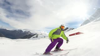 Anders Backe i Saas Fee