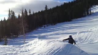 Oscar Forsberg 11 år gör 720 Funäs
